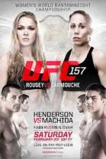Watch UFC 157 Rousey vs Carmouche Putlocker