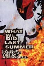 Watch Robbie Williams - Live in Knebworth Putlocker