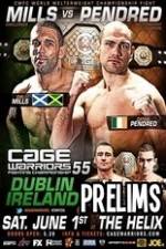 Watch Cage Warriors 55  Facebook Prelims Putlocker
