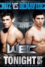 Watch WEC 50 Cruz vs. Benavidez 2 Putlocker